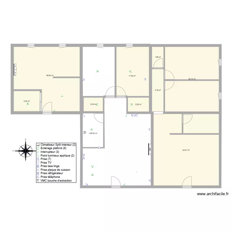appartements parking. Plan de appartements parking. Plan de