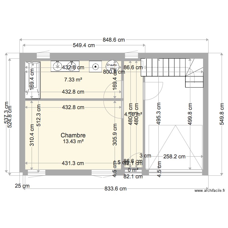 GUERARD SOUS SOL. Plan de 0 pièce et 0 m2