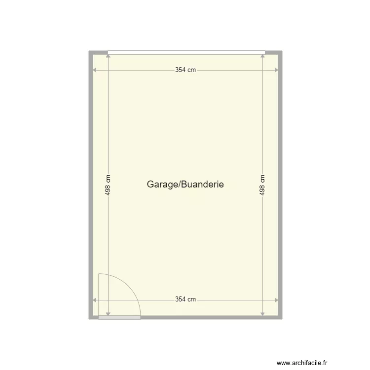 plan garage Grosbois. Plan de 