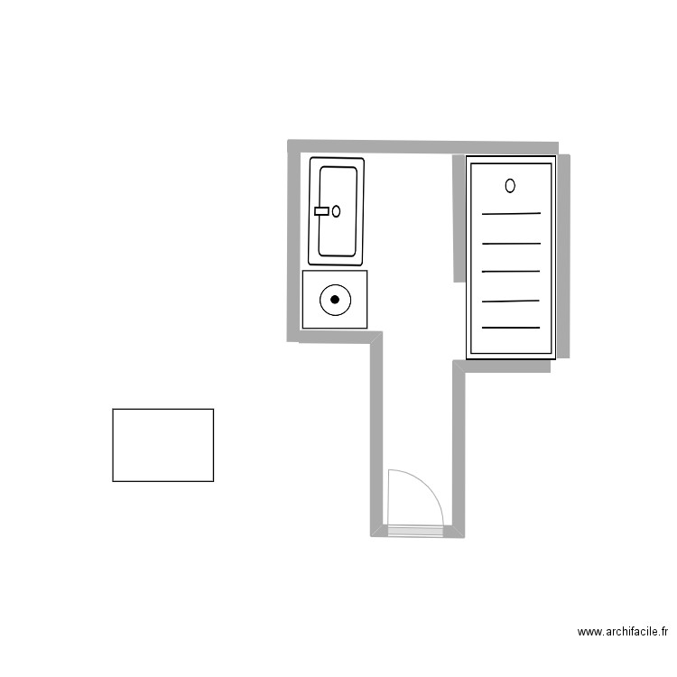 titre. Plan de 0 pièce et 0 m2