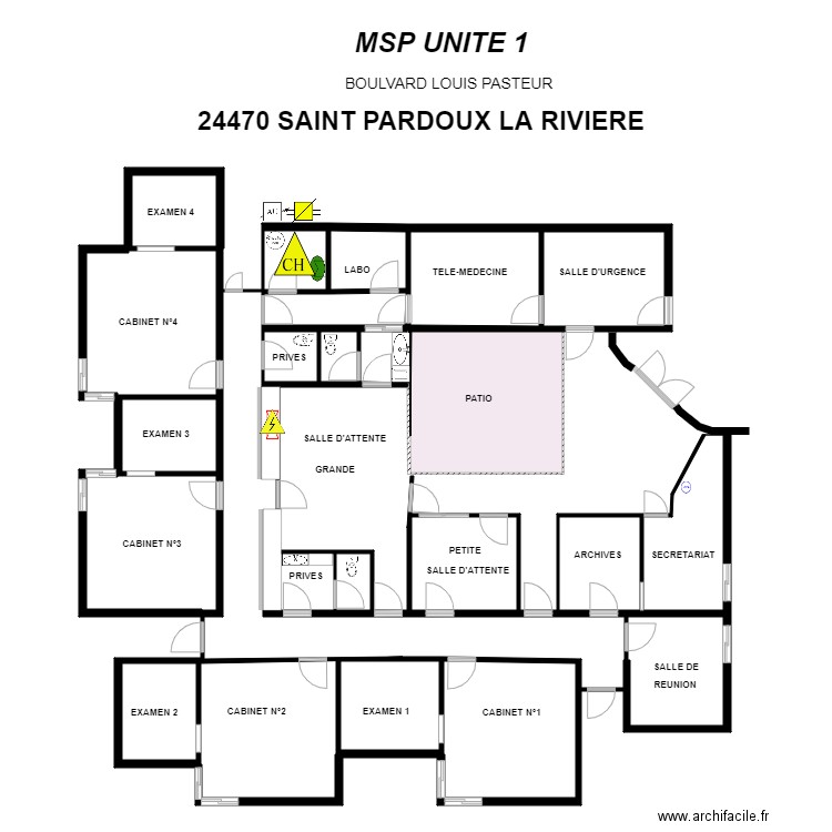 MSP SPECIALISTE SPDX BIS 1. Plan de 0 pièce et 0 m2