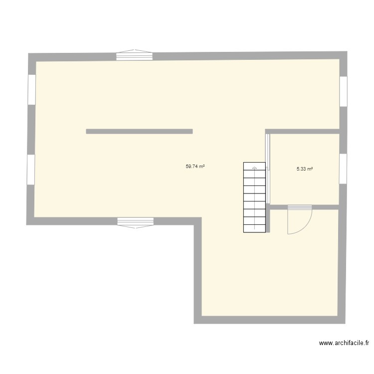 Etage Remacle. Plan de 0 pièce et 0 m2