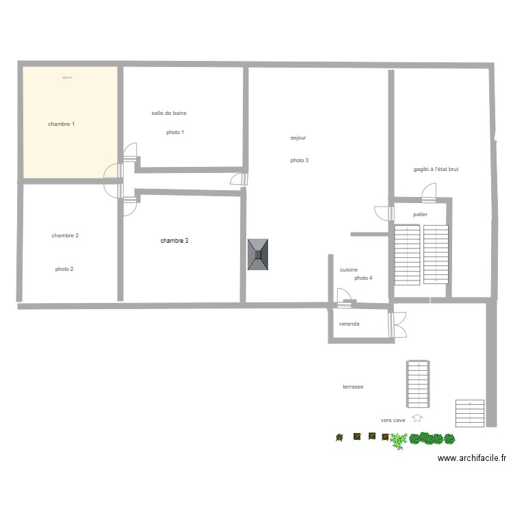 Antoine Morandini  deux. Plan de 0 pièce et 0 m2