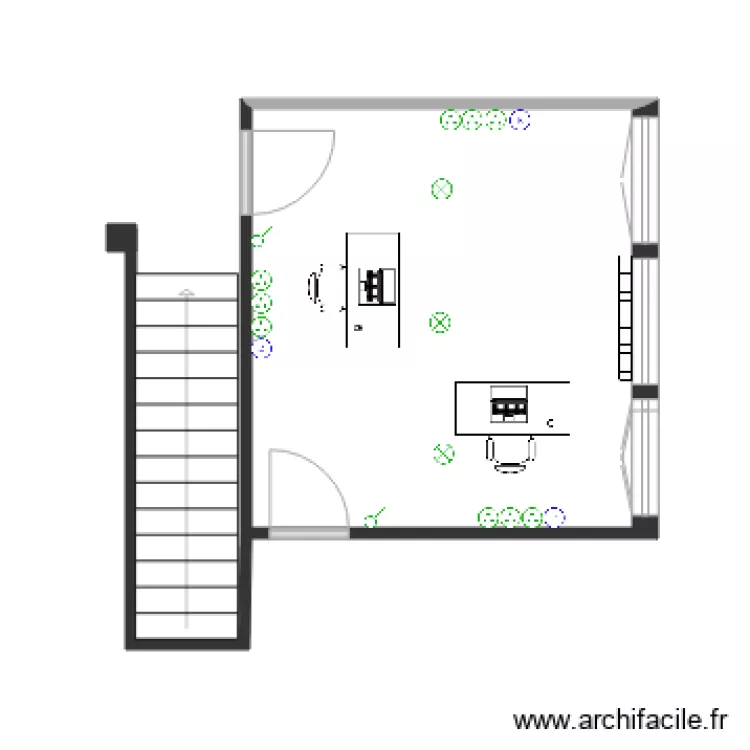 BUREAUX 1. Plan de 