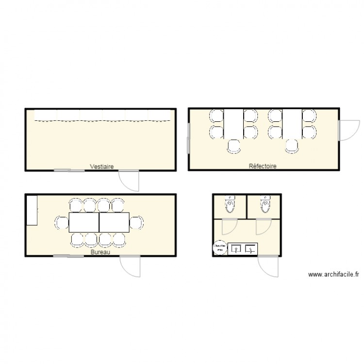 plan chantier Santos Pierre Bénite. Plan de 0 pièce et 0 m2