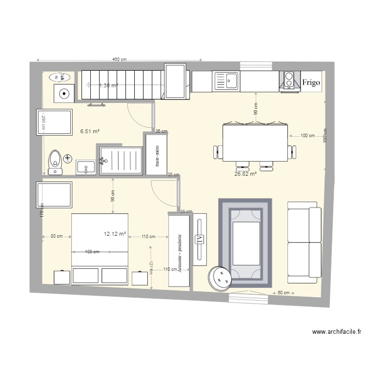 étage 2 projet v9. Plan de 0 pièce et 0 m2