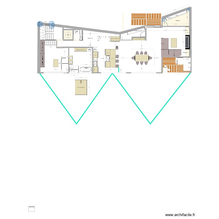 Andorre Option lit en mezzanine. Plan de 0 pièce et 0 m2