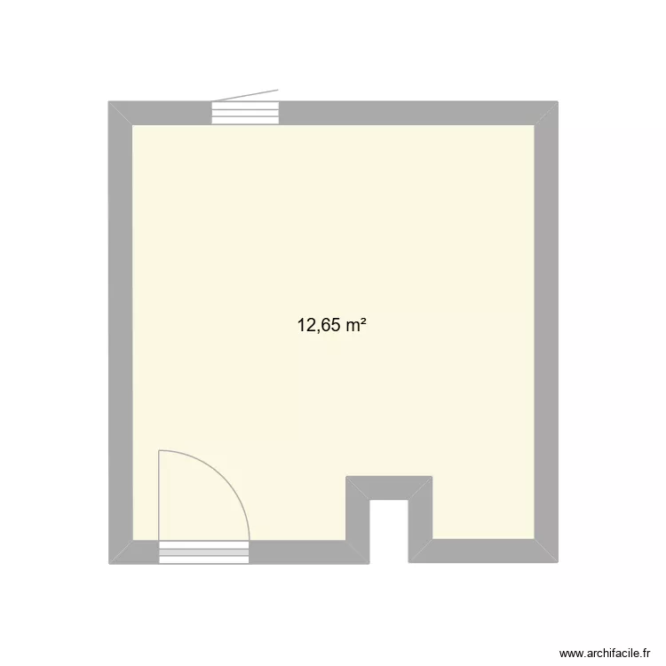 ma chambre. Plan de 1 et 13 m² ma chambre. Plan de 1 et 13 m²