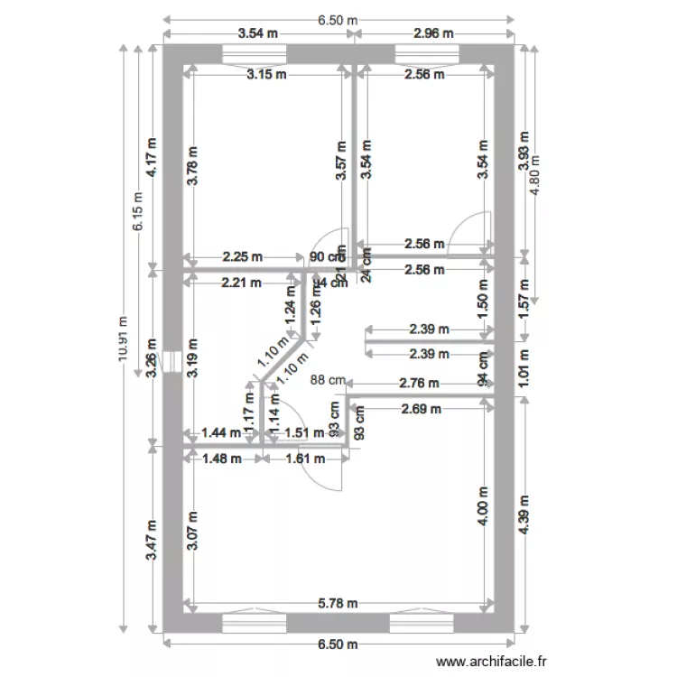 Oznur plan ETAGE avec cote 20062015. Plan de 