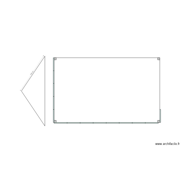 Serre. Plan de 0 pièce et 0 m2