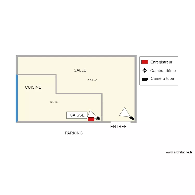  PIZZA DES 7 COLLINES NIMES. Plan de 