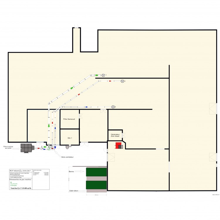 Bonnardel aspiration. Plan de 0 pièce et 0 m2