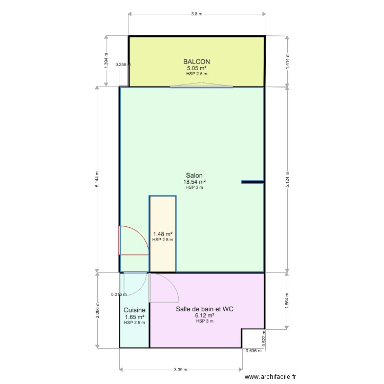 CANNES ANT. Plan de 0 pièce et 0 m2