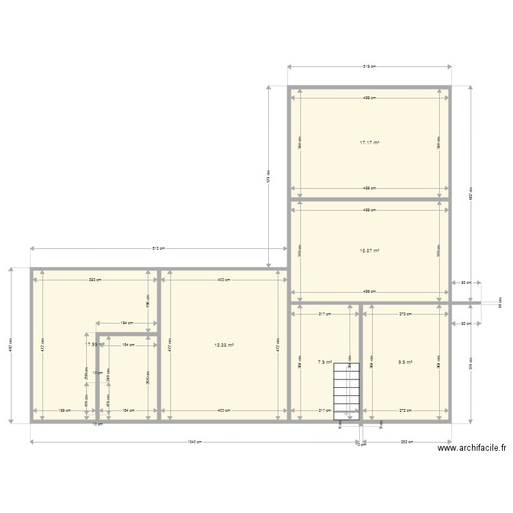 Nico étage. Plan de 0 pièce et 0 m2