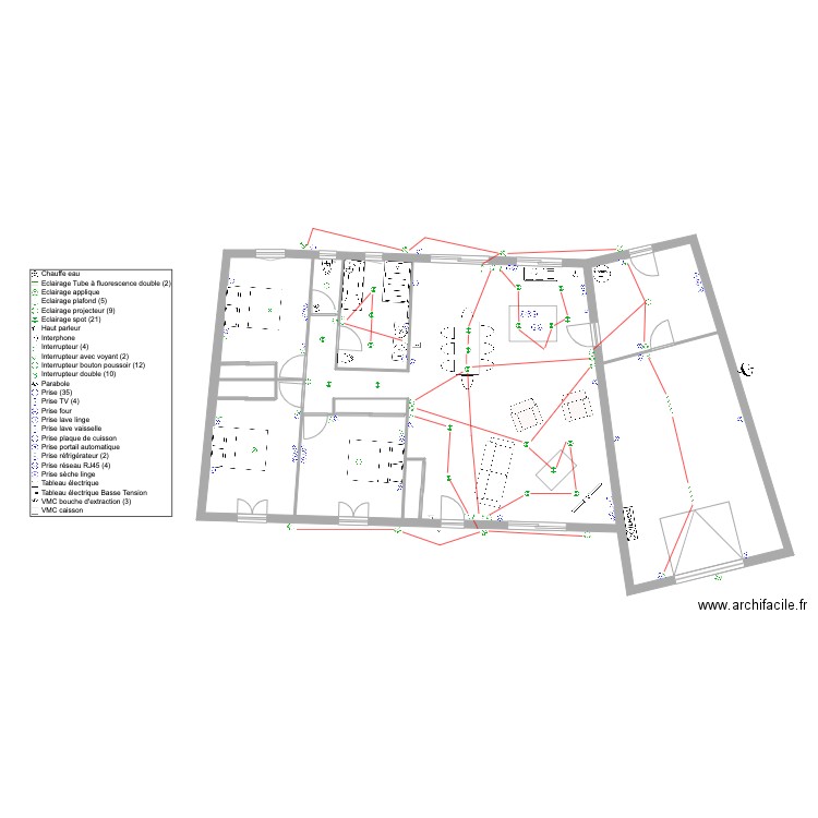 maison suat . Plan de 0 pièce et 0 m2