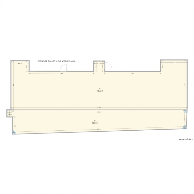 PLAN PARKING MALAGA. Plan de 0 pièce et 0 m2