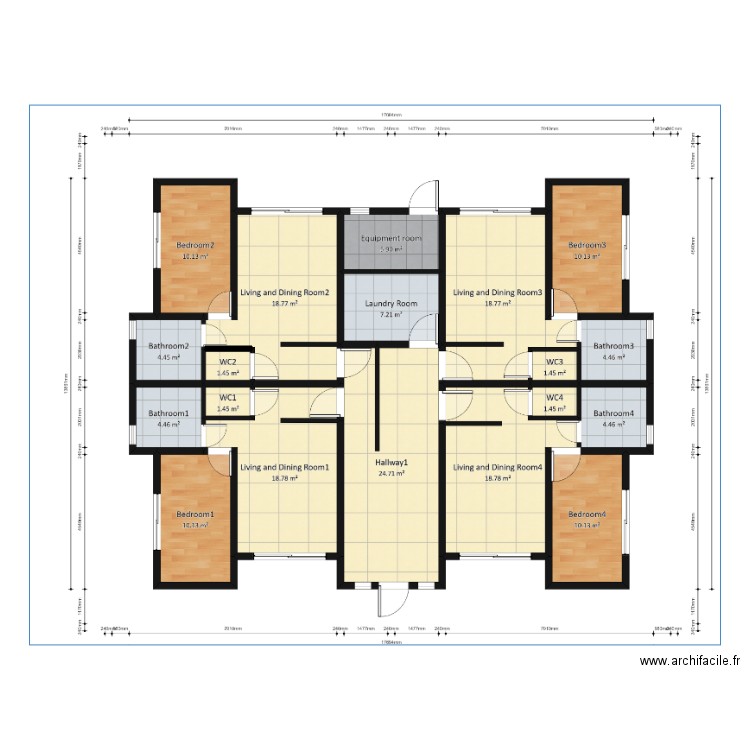 test. Plan de 0 pièce et 0 m2