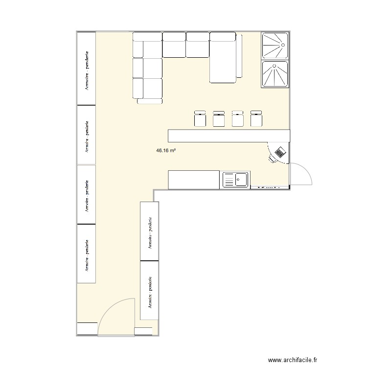 Bar bréguet TERCE. Plan de 0 pièce et 0 m2