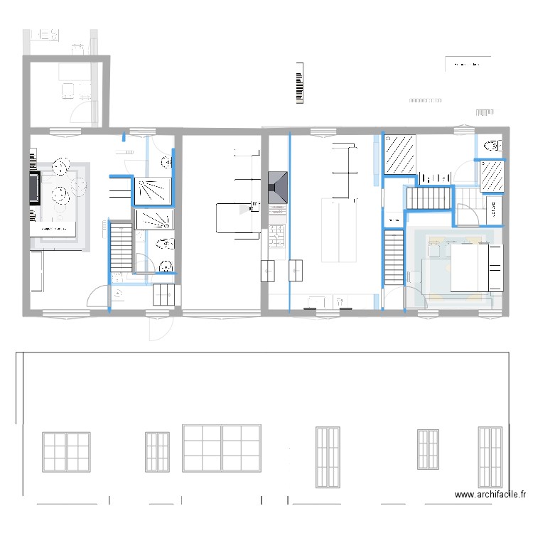 LARCHANT ETAGE BEA V2. Plan de 0 pièce et 0 m2