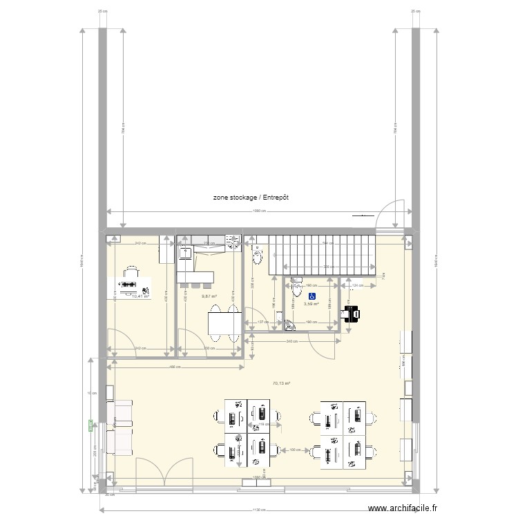 STEF RDC V3.1 20220623. Plan de 4 pièces et 94 m2