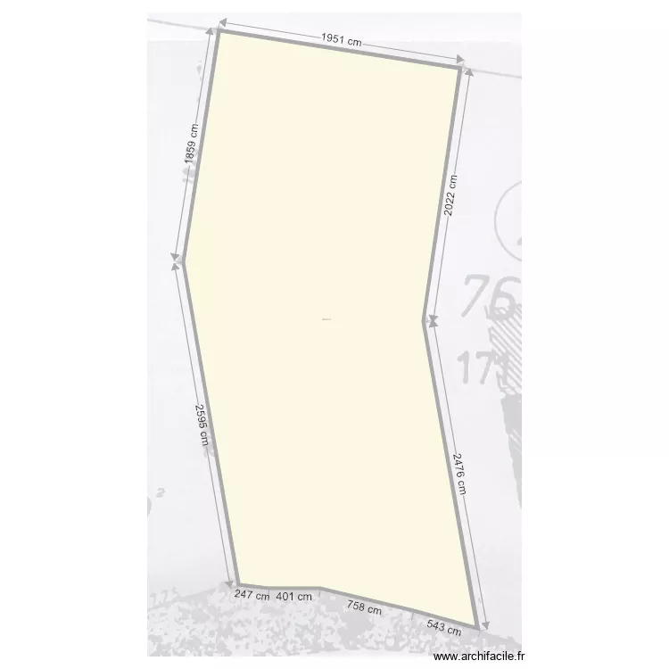 plan de masse. Plan de 