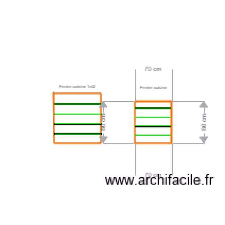 BARRE DE FER. Plan de BARRE DE FER. Plan de