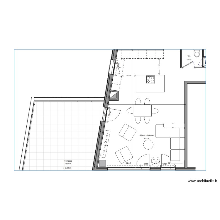 RIVAGES MEUBLE 3. Plan de 0 pièce et 0 m2