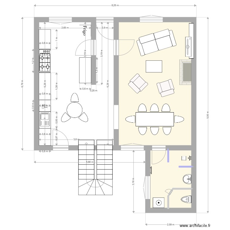 56 église RDC V2. Plan de 0 pièce et 0 m2