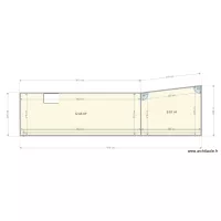 facade garage bois avec fen&egrave;tre