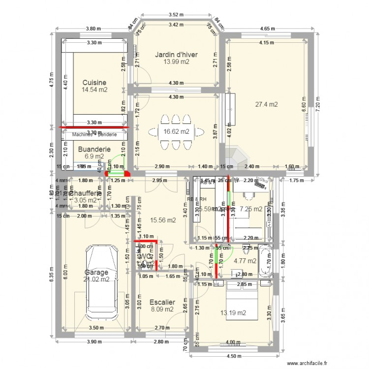 Moulin RDC 06 08. Plan de 0 pièce et 0 m2