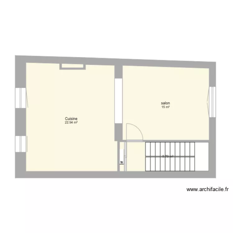 Anatole France 4ème étage duplex 1 aménagé. Plan de Anatole France 4ème étage duplex 1 aménagé. Plan de