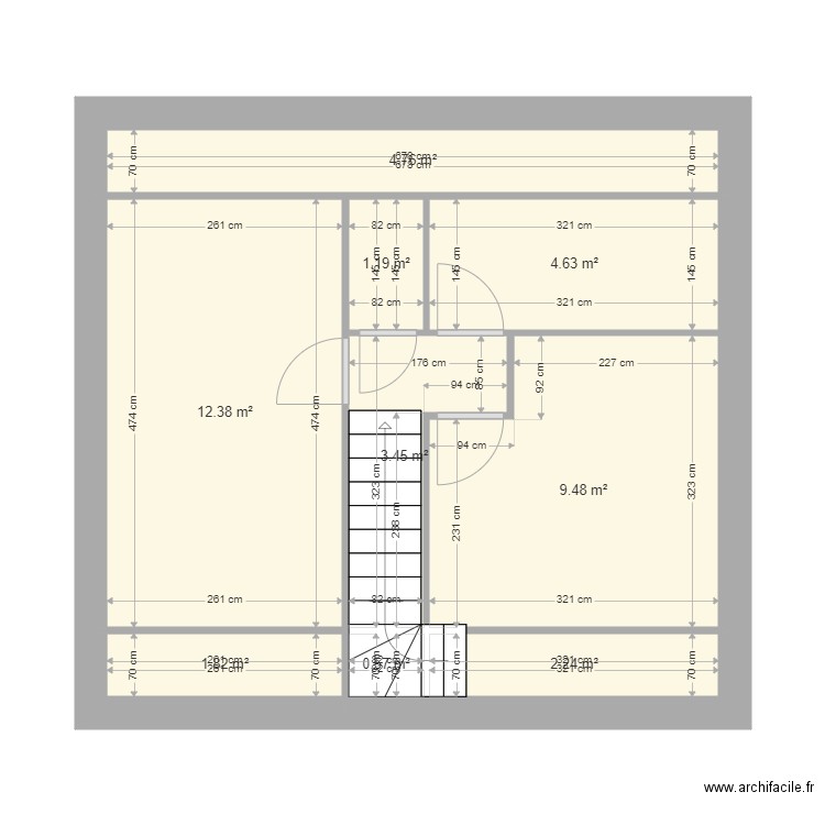 anthony larghi etage. Plan de 0 pièce et 0 m2