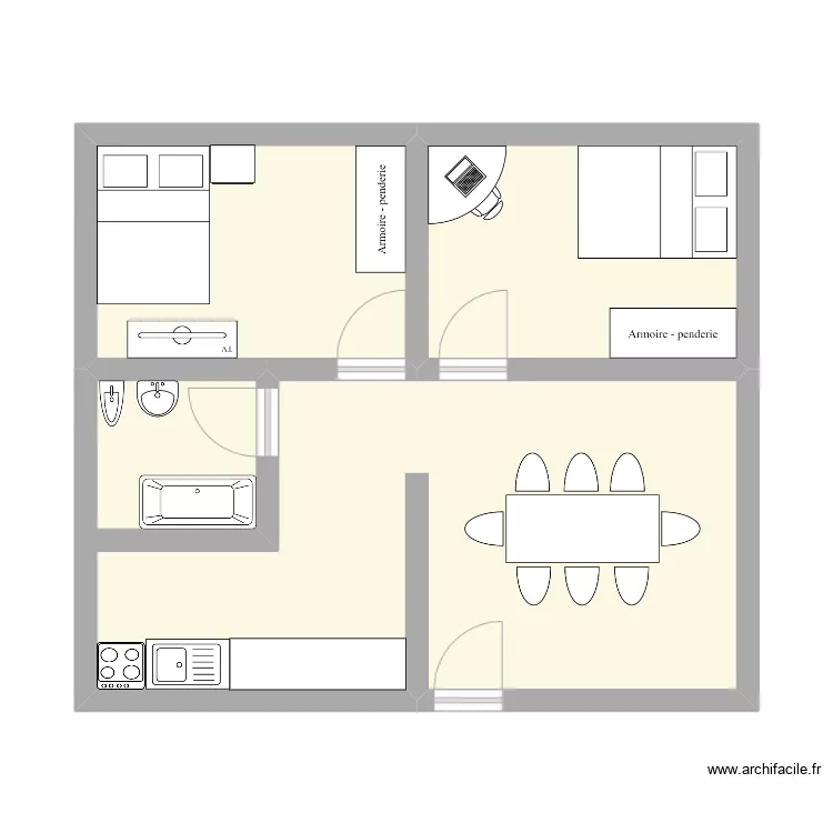 casa examen. Plan de casa examen. Plan de