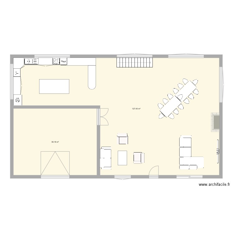 Maison. Plan de 0 pièce et 0 m2