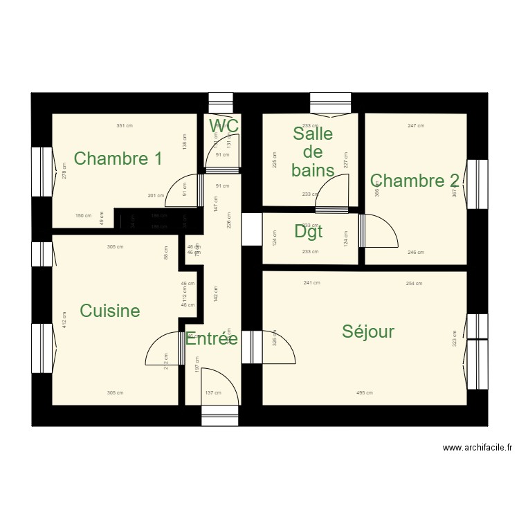 PERROT 2G. Plan de 0 pièce et 0 m2