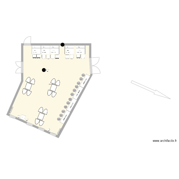 Salle UPM2. Plan de 0 pièce et 0 m2