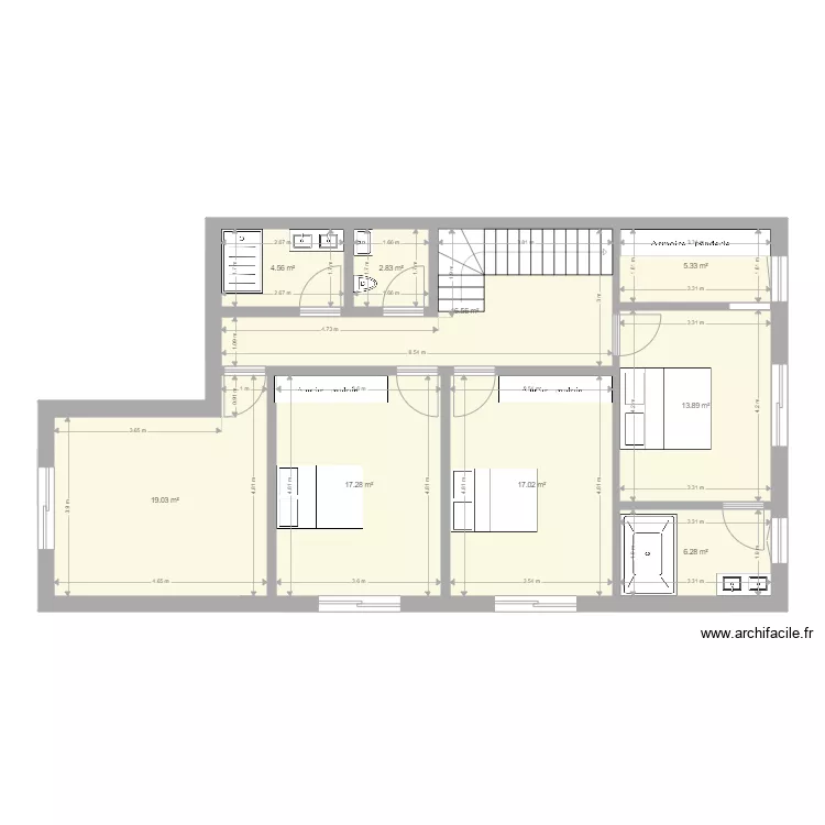 plan 860x1270 test. Plan de 