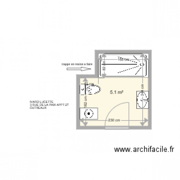 YVARD LUCETTE . Plan de 0 pièce et 0 m2