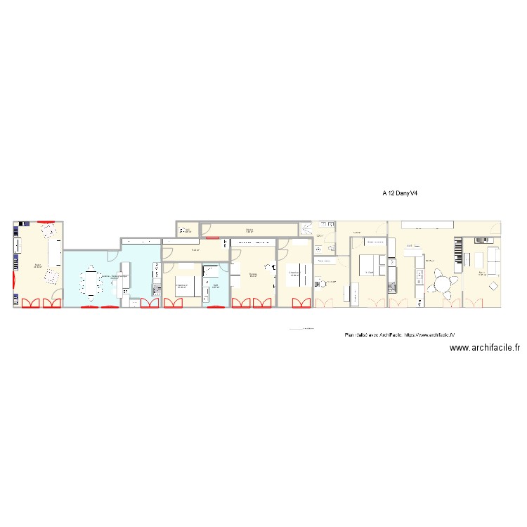 A 11 12 V4 Thierry Dany. Plan de 0 pièce et 0 m2