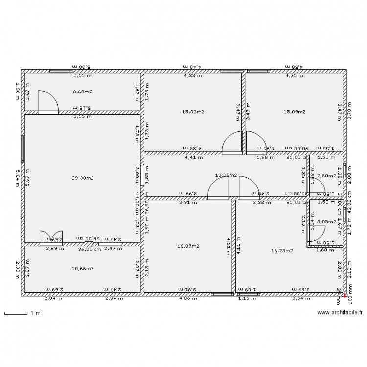 planivod. Plan de 0 pièce et 0 m2