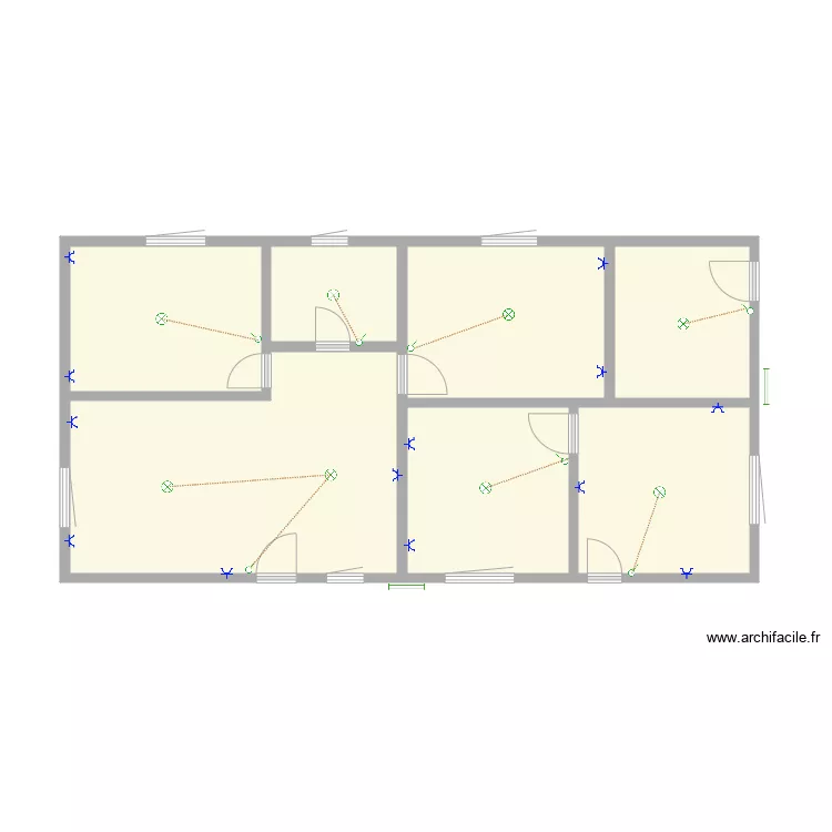 BATIMENT III. Plan de 