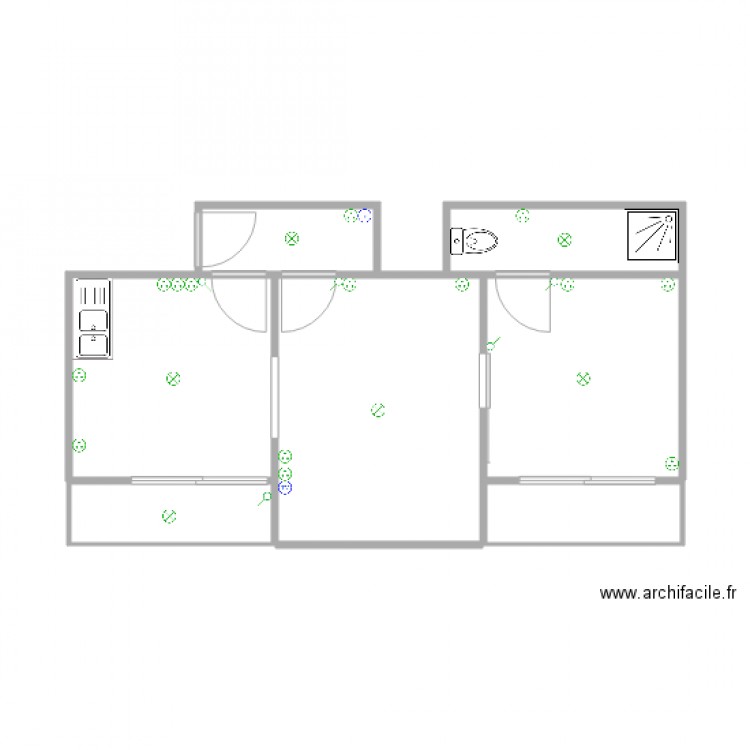 sic magenta bat j. Plan de 0 pièce et 0 m2