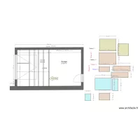calepinage Plancher du garage