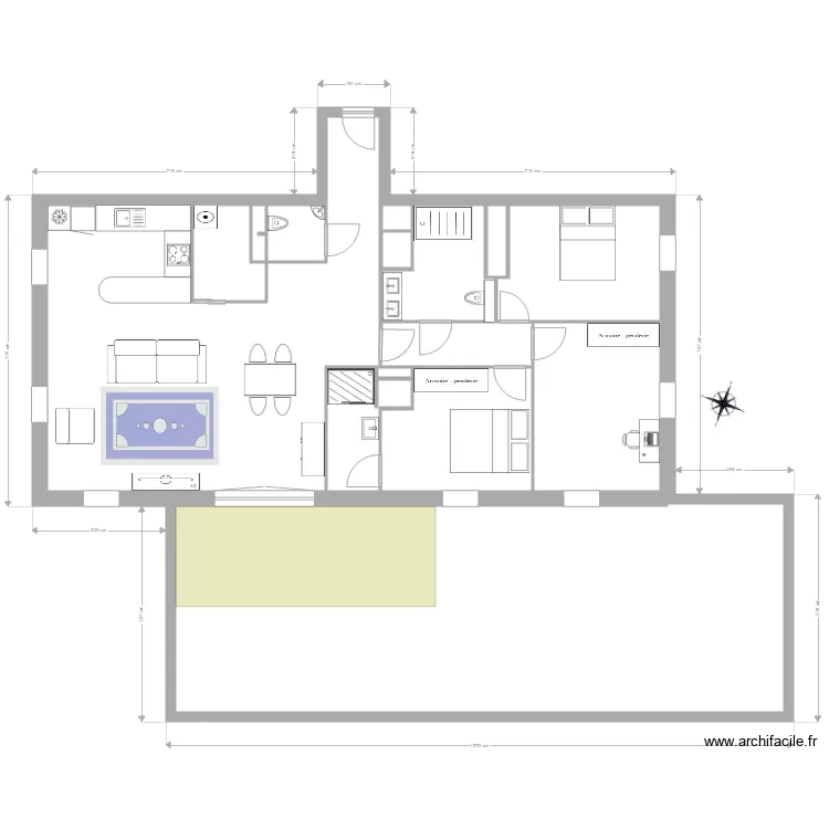 appartement3. Plan de 