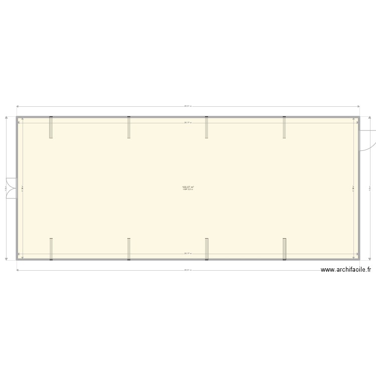 BATIMENT E DEUX SALLES FOND. Plan de 0 pièce et 0 m2
