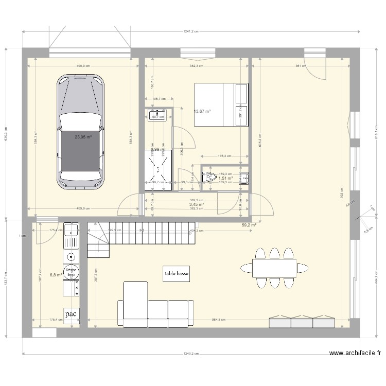 rch 25 bis  futur . Plan de 0 pièce et 0 m2