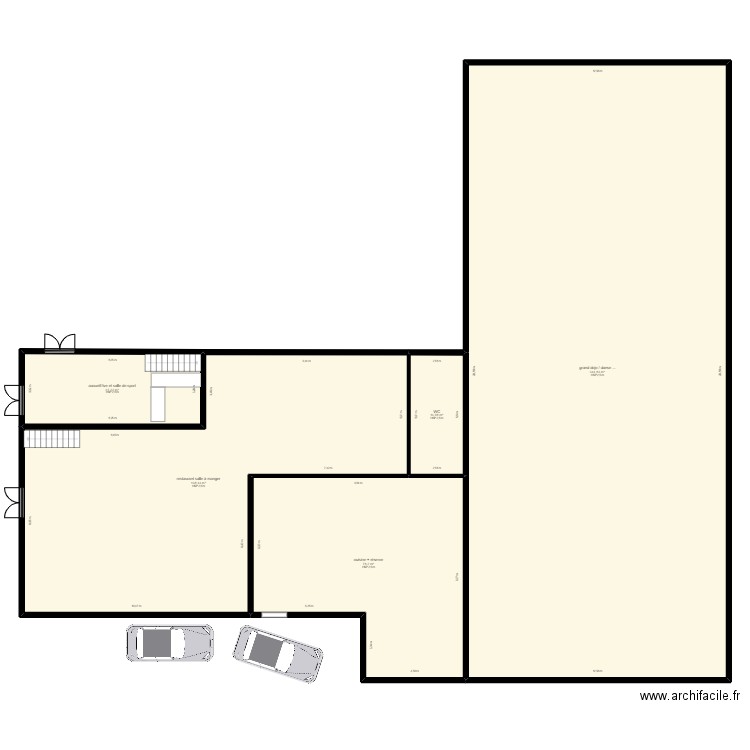 NG A salle se sport. Plan de 0 pièce et 0 m2