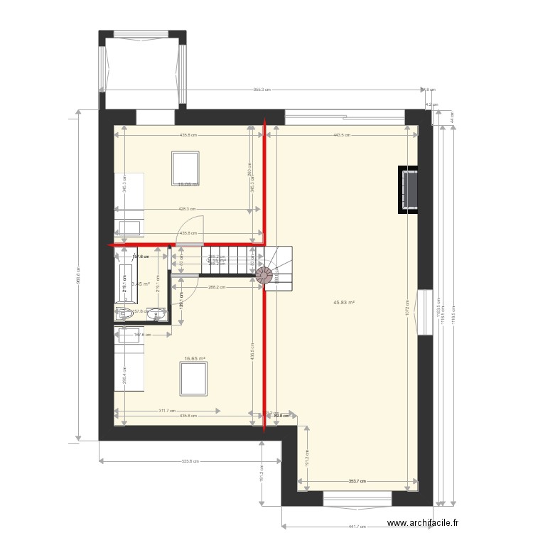 NAO MEZZANINE. Plan de 0 pièce et 0 m2