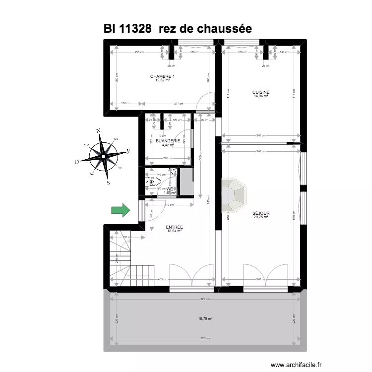 BI 11328. Plan de 