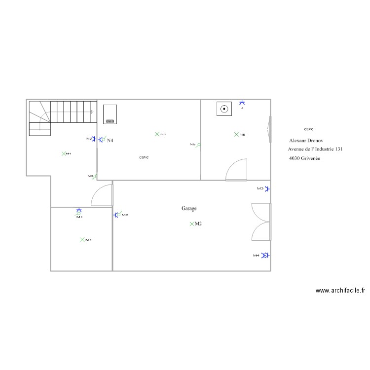 cave3. Plan de 0 pièce et 0 m2